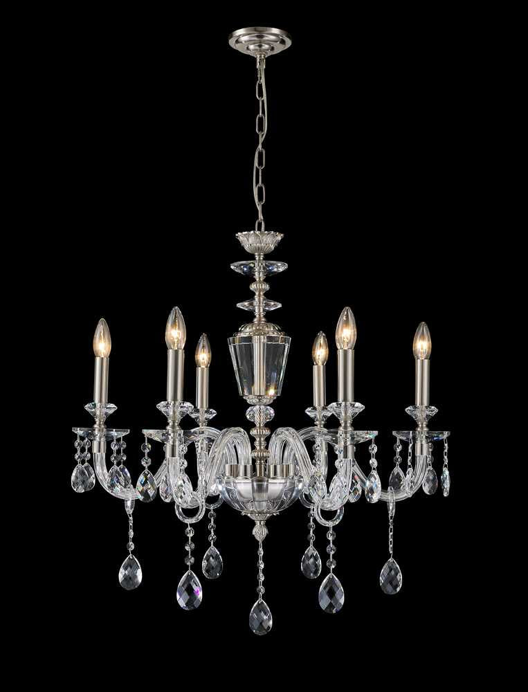 StarFire Barcelona 3606SN Chandelier Light - Satin Nickel