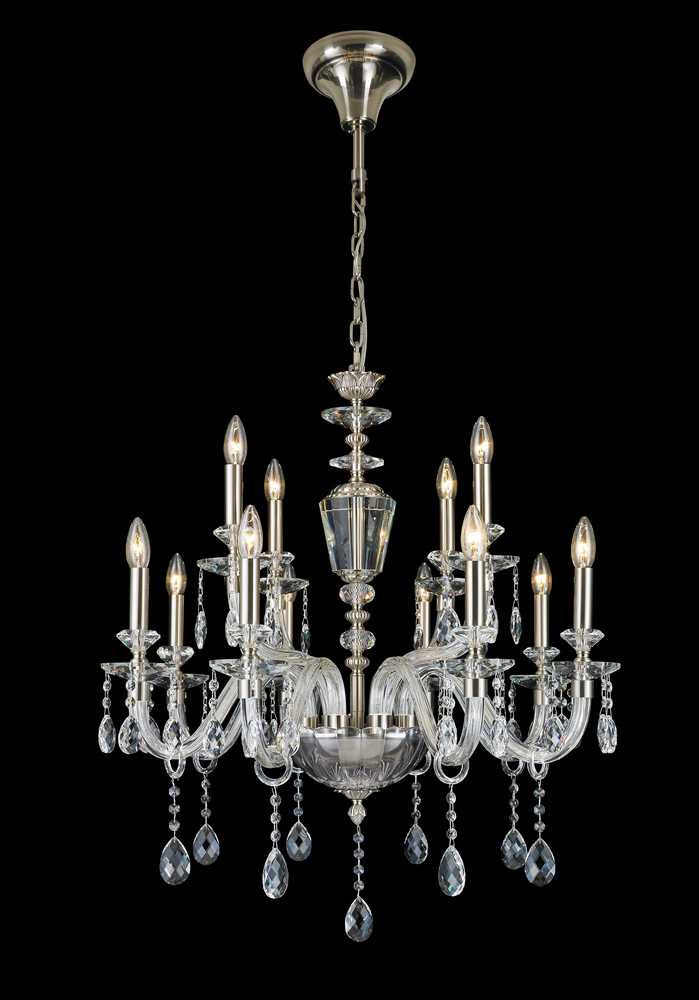StarFire Barcelona 3612SN Chandelier Light - Satin Nickel