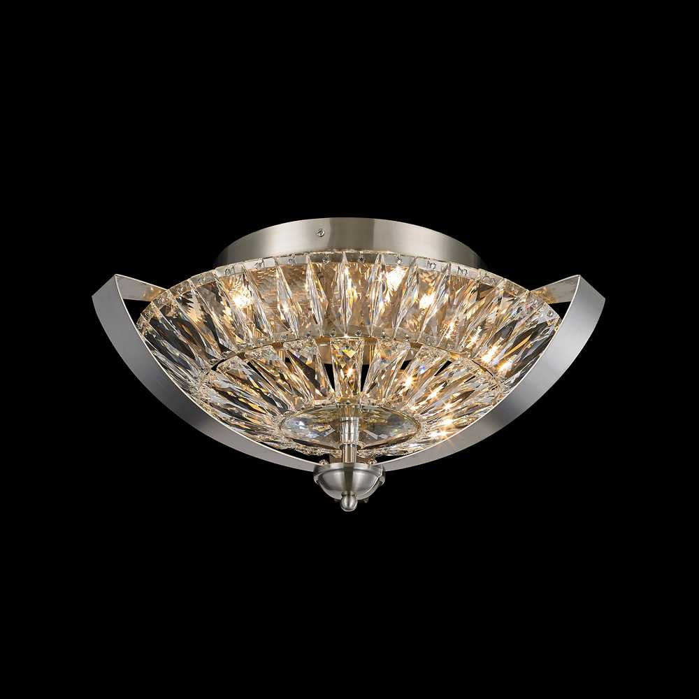 StarFire Crystal Ball 3918SN Ceiling Light - Satin Nickel