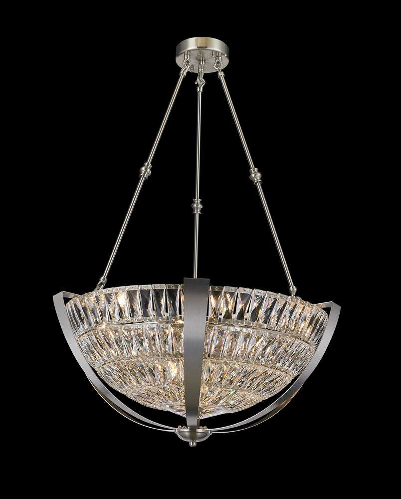 StarFire Crystal Ball 3924SN Pendant Light - Satin Nickel