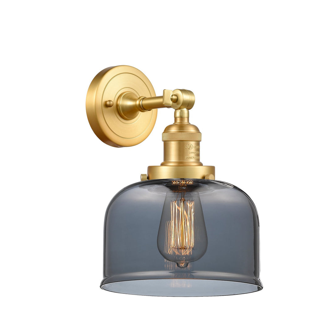 Innovations Franklin Restoration 203-SG-G73 Wall Sconce Light - Satin Gold