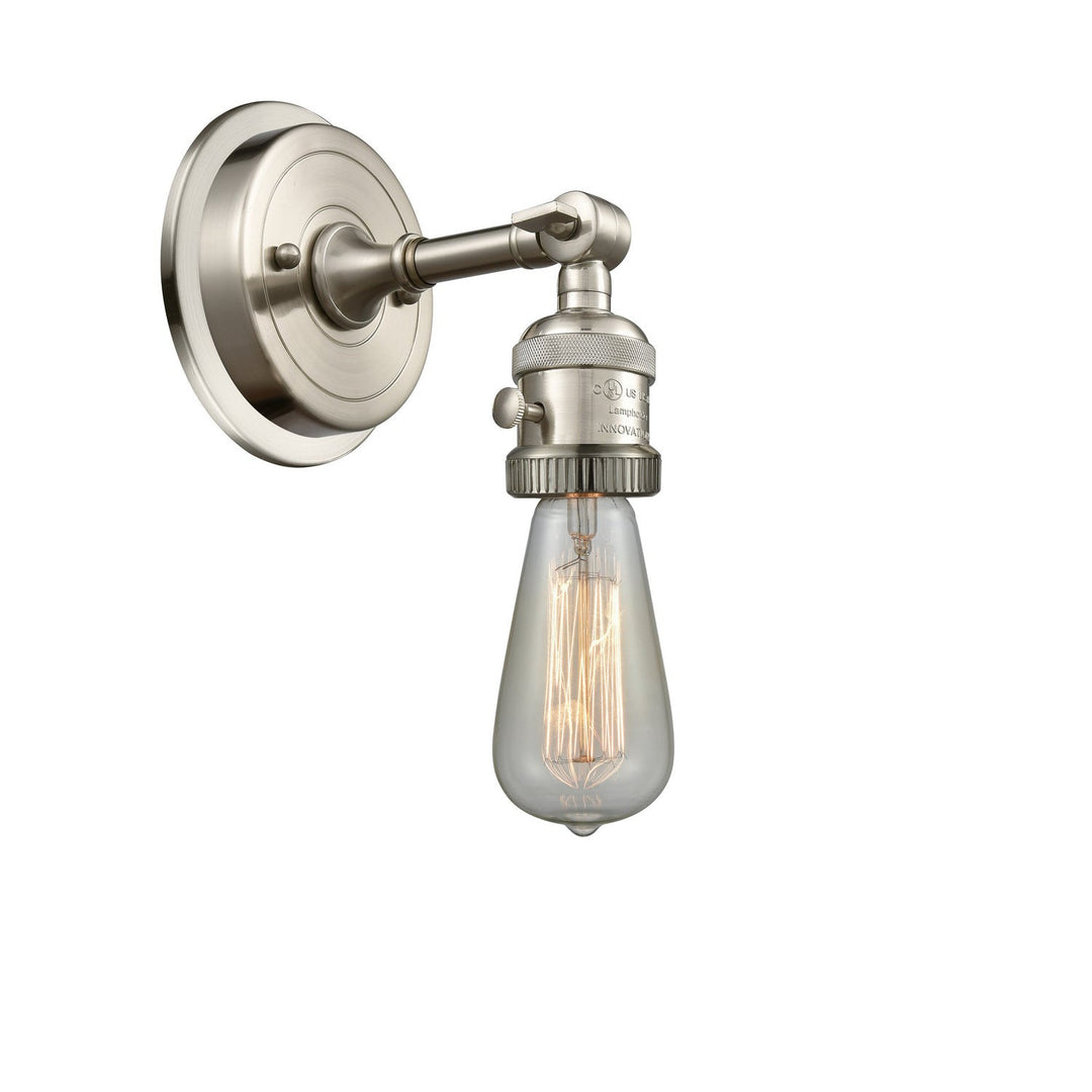 Innovations Franklin Restoration 203SWBP-NH-SN Wall Light - Brushed Satin Nickel