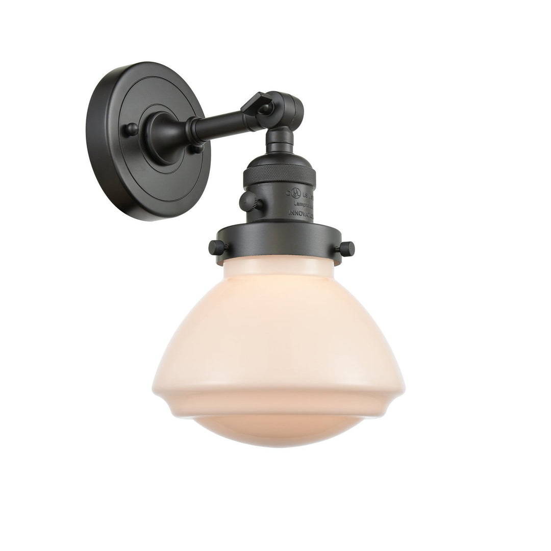 Innovations Franklin Restoration 203SW-OB-G321 Wall Sconce Light - Oil Rubbed Bronze