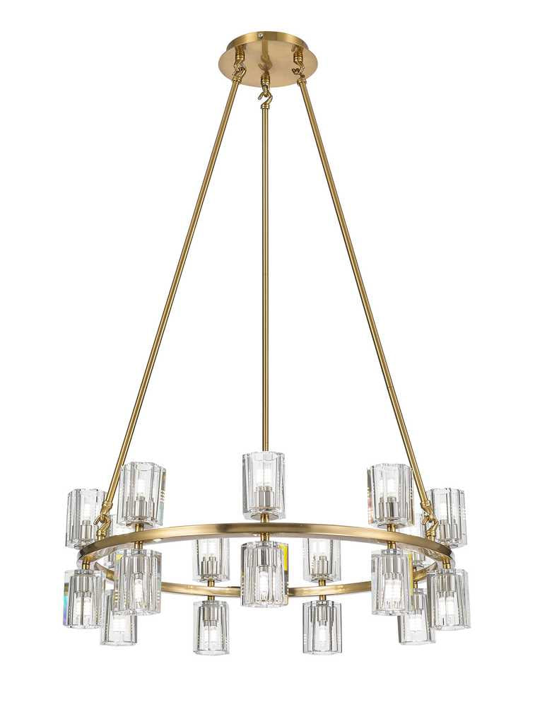 StarFire Paris 5226AB Chandelier Light - Antique Brass