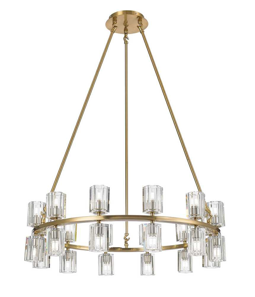StarFire Paris 5230AB Chandelier Light - Antique Brass