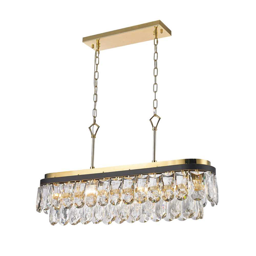 StarFire Havana 5535BG Pendant Light - Gold and Black