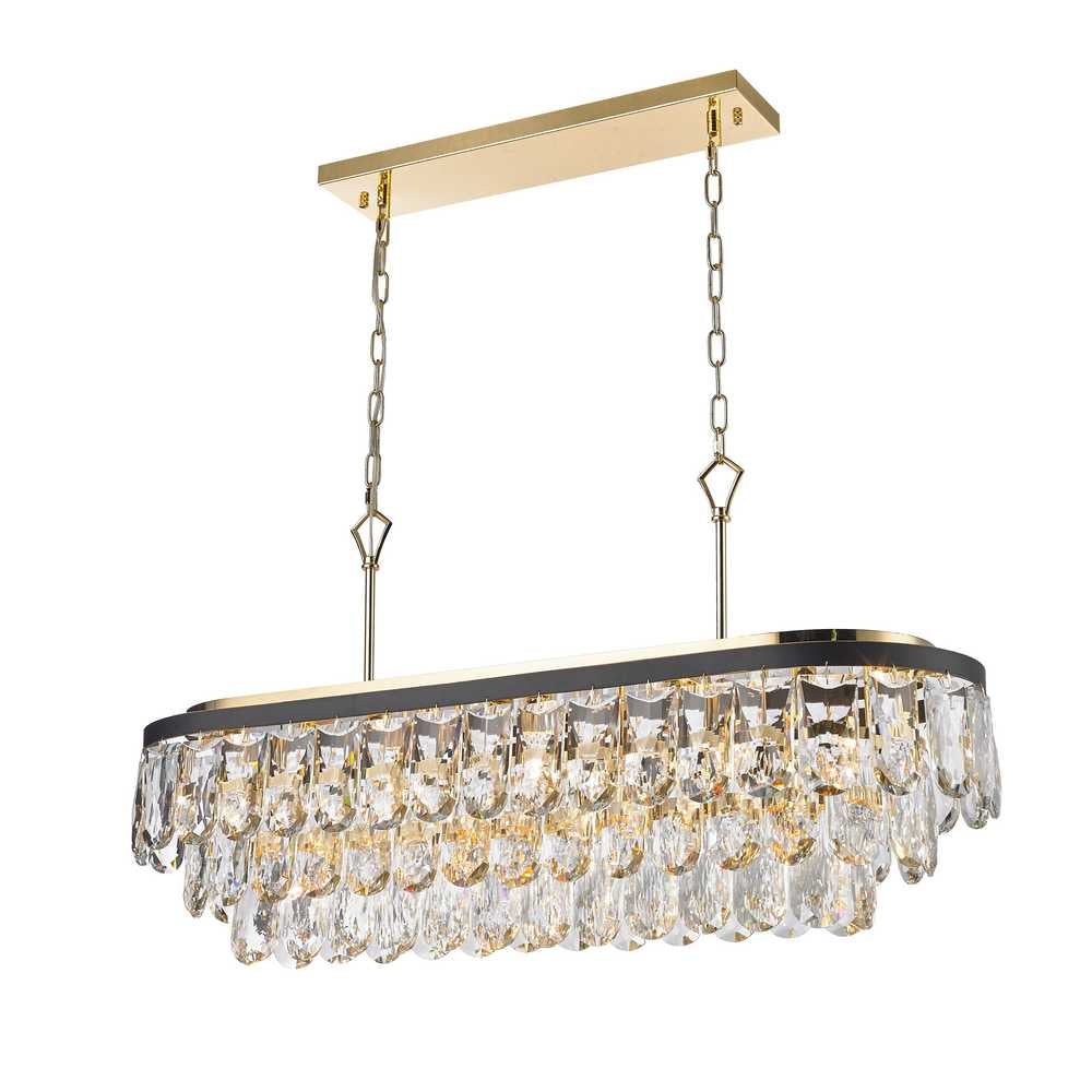 StarFire Havana 5540BG Pendant Light - Gold and Black