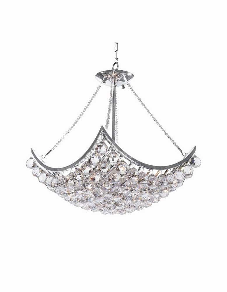 StarFire Crystal Ball 8020CH Chandelier Light - Chrome