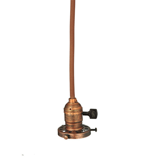 Meyda Tiffany Victorian Mission Arts & Crafts 101599 Pendant Light - Burnished Copper