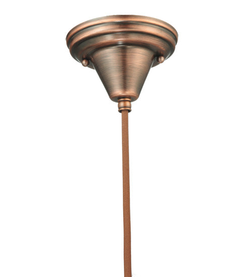 Meyda Tiffany Victorian Mission Arts & Crafts 101599 Pendant Light - Burnished Copper