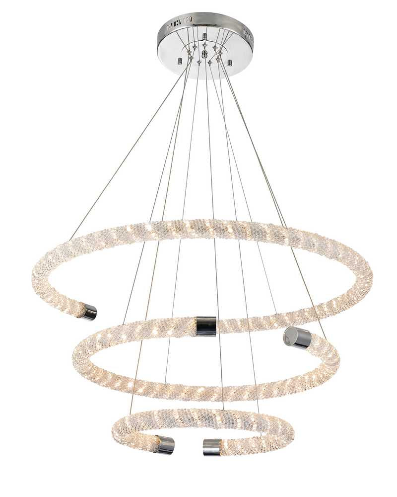 StarFire LED LD3032CH Chandelier Light - Chrome