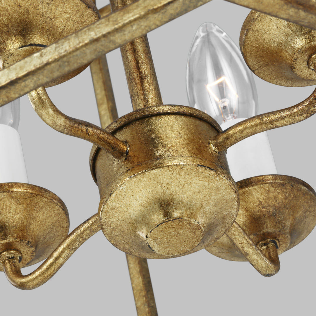 Visual Comfort Studio Bantry House AC1004ADB Pendant Light - Antique Gild