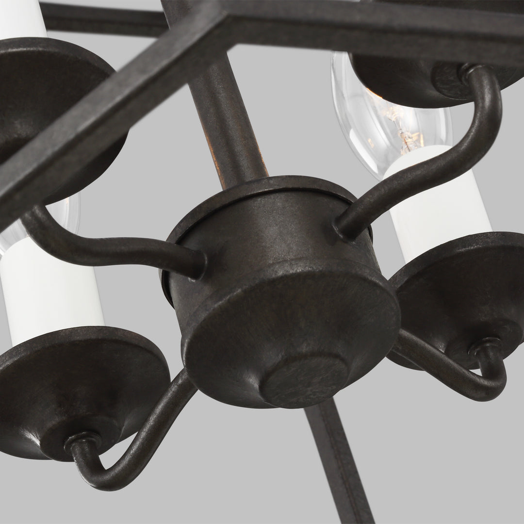 Visual Comfort Studio Bantry House AC1004SMS Pendant Light - Smith Steel