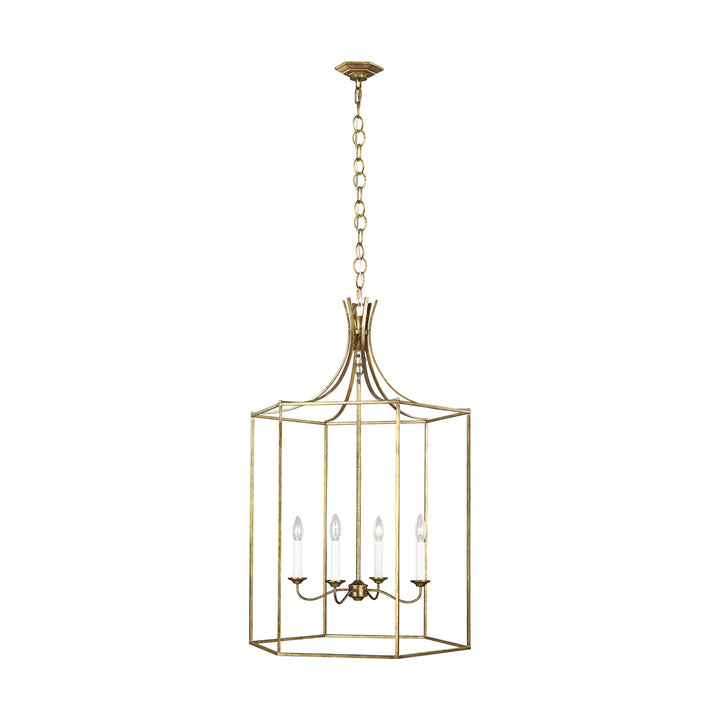Visual Comfort Studio Bantry House AC1024ADB Pendant Light - Antique Gild
