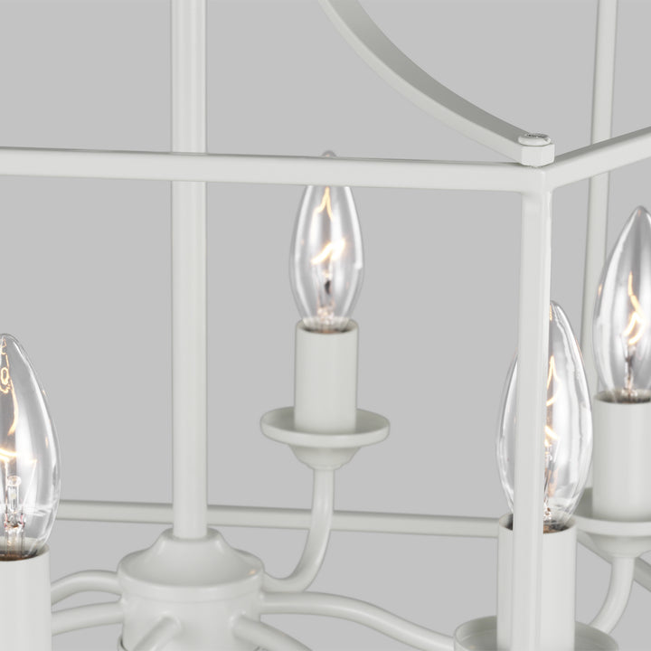 Visual Comfort Studio Bantry House AC1046GCM Chandelier Light - Gloss Cream