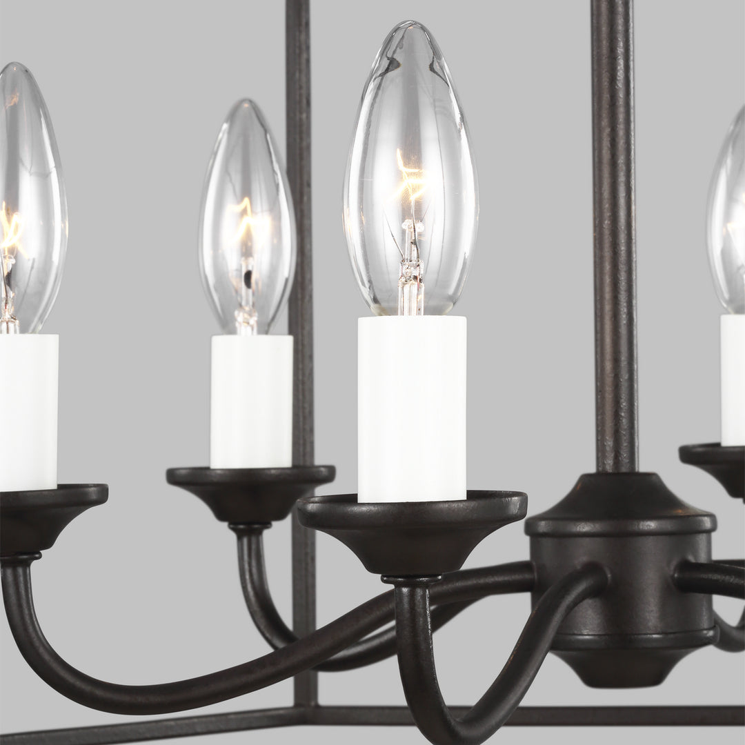 Visual Comfort Studio Bantry House AC1046SMS Chandelier Light - Smith Steel