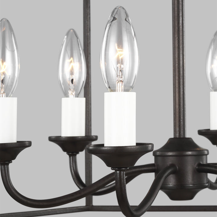 Visual Comfort Studio Bantry House AC1046SMS Chandelier Light - Smith Steel