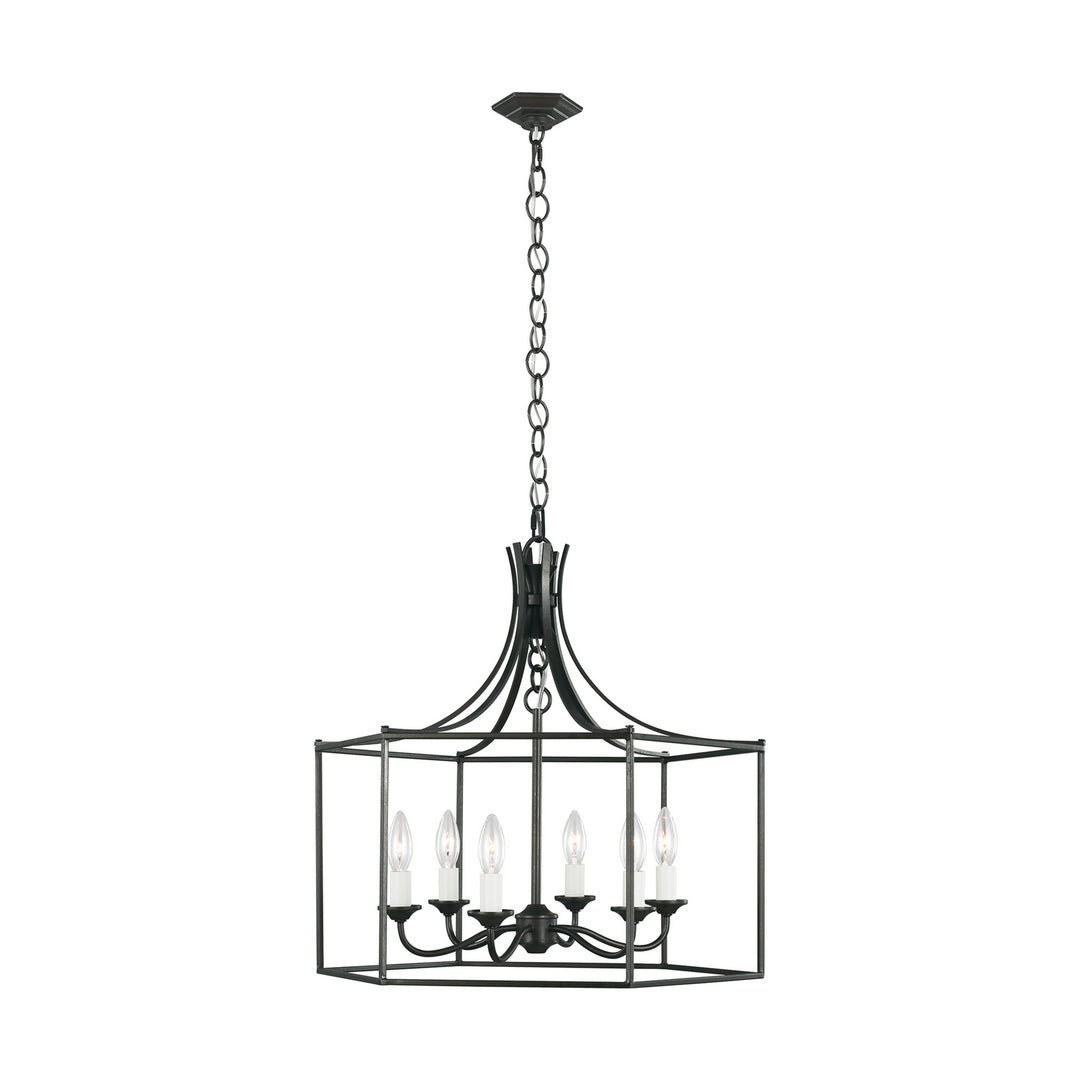 Visual Comfort Studio Bantry House AC1046SMS Chandelier Light - Smith Steel
