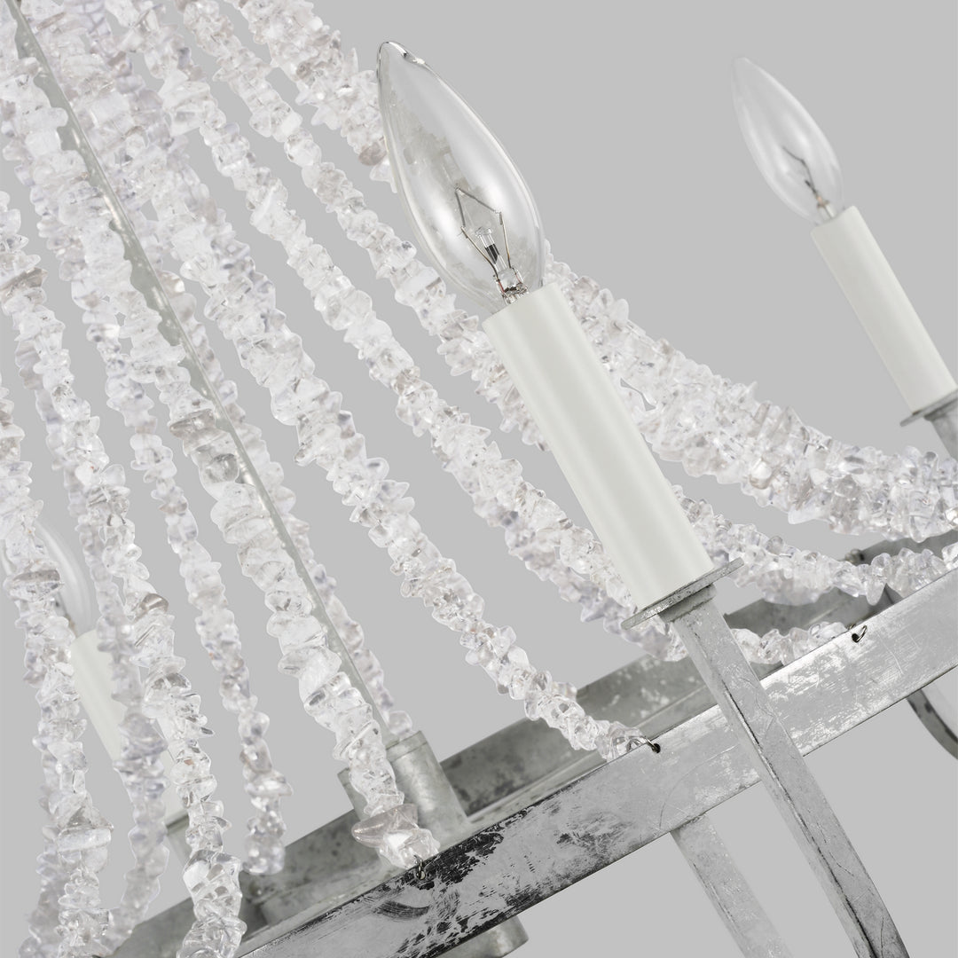 Visual Comfort Studio Leon AC1066SMT Chandelier Light - Salt Mist