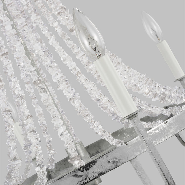 Visual Comfort Studio Leon AC1066SMT Chandelier Light - Salt Mist