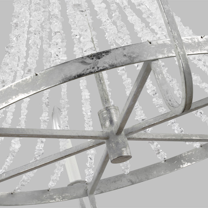 Visual Comfort Studio Leon AC1066SMT Chandelier Light - Salt Mist