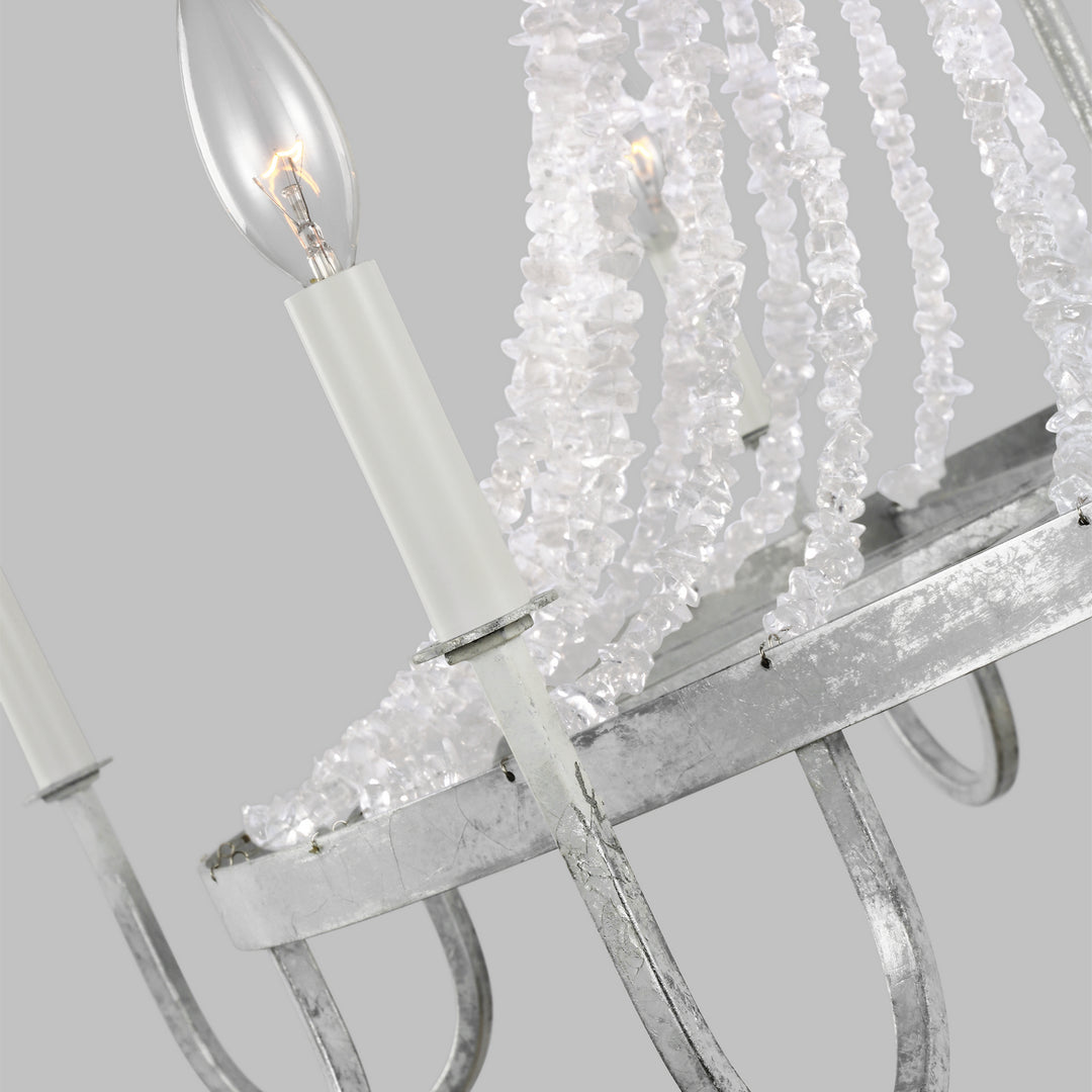 Visual Comfort Studio Leon AC1078SMT Chandelier Light - Salt Mist