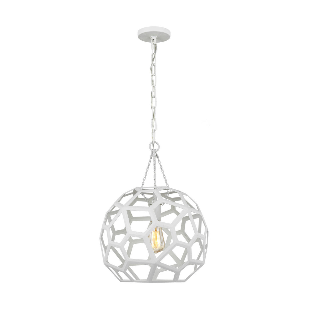 Visual Comfort Studio Feccetta AP1061PMW Pendant Light - Paper Mache White