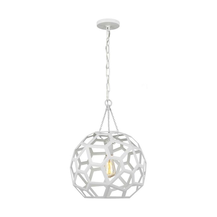 Visual Comfort Studio Feccetta AP1061PMW Pendant Light - Paper Mache White