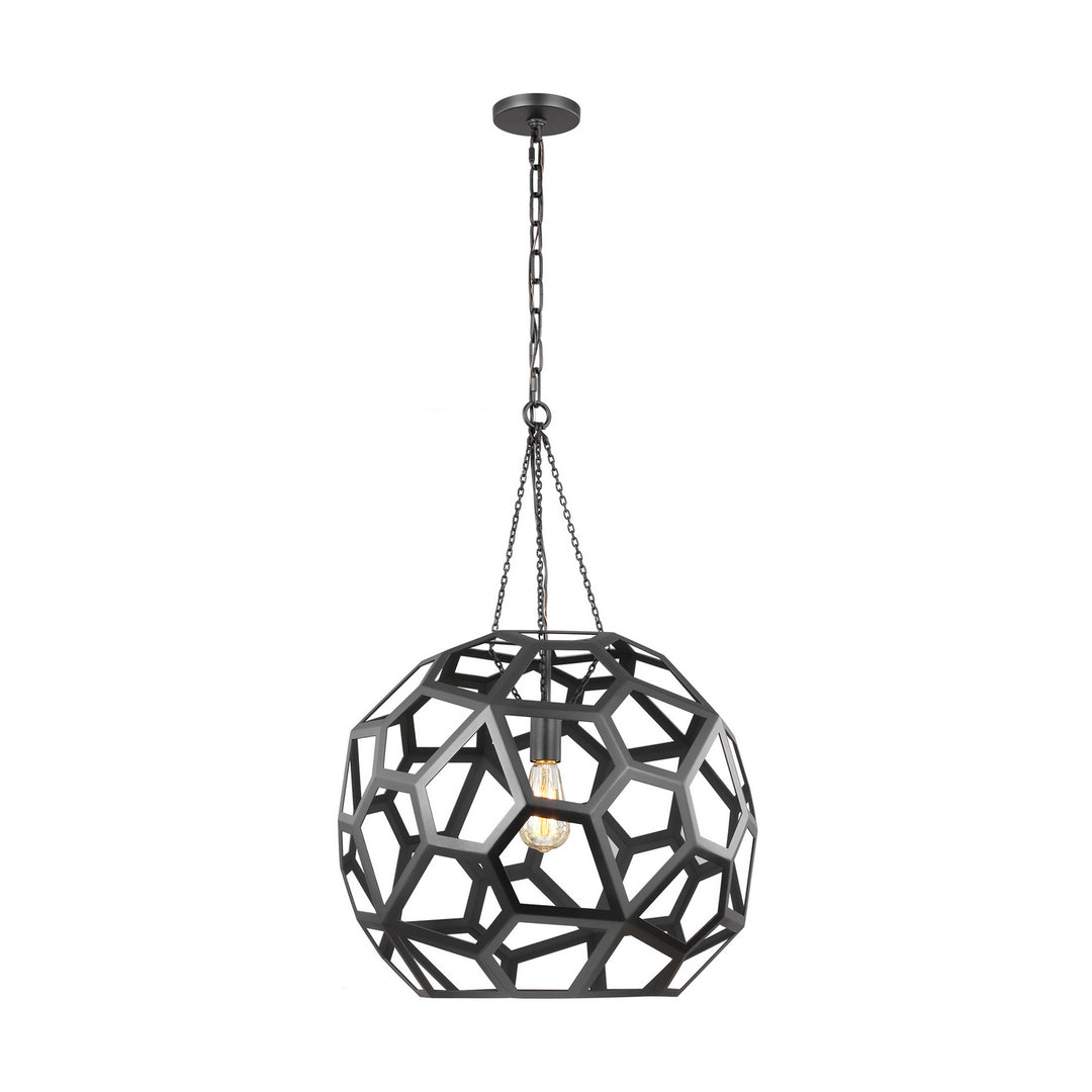Visual Comfort Studio Feccetta AP1071MBK Pendant Light - Midnight Black