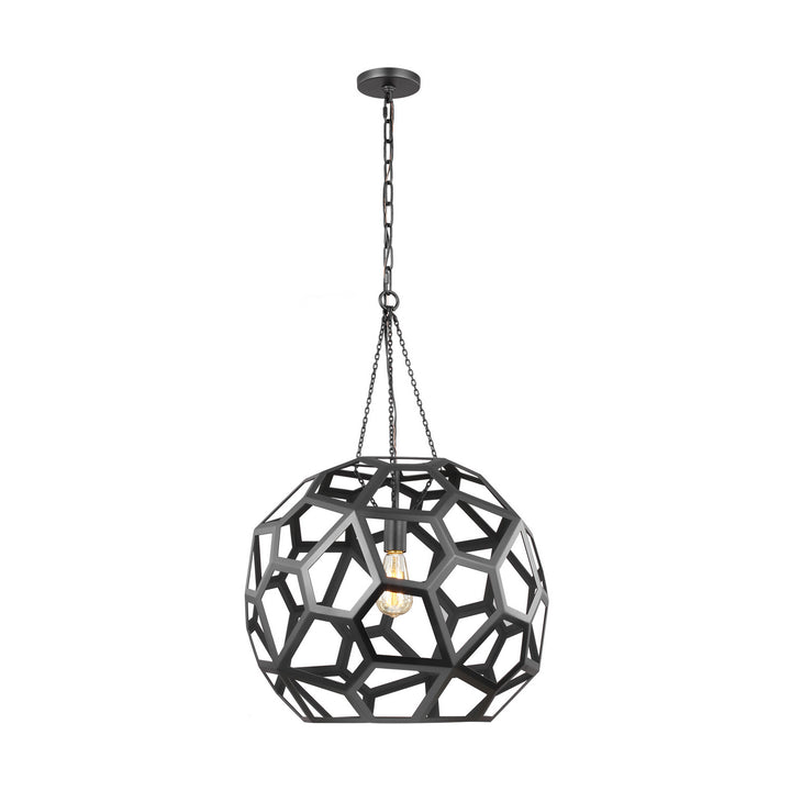 Visual Comfort Studio Feccetta AP1071MBK Pendant Light - Midnight Black