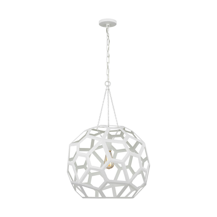 Visual Comfort Studio Feccetta AP1071PMW Pendant Light - Paper Mache White