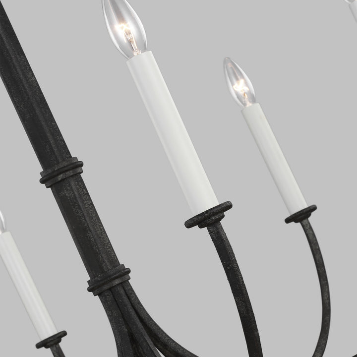 Visual Comfort Studio Champlain CC1146IO Chandelier Light - Iron Oxide