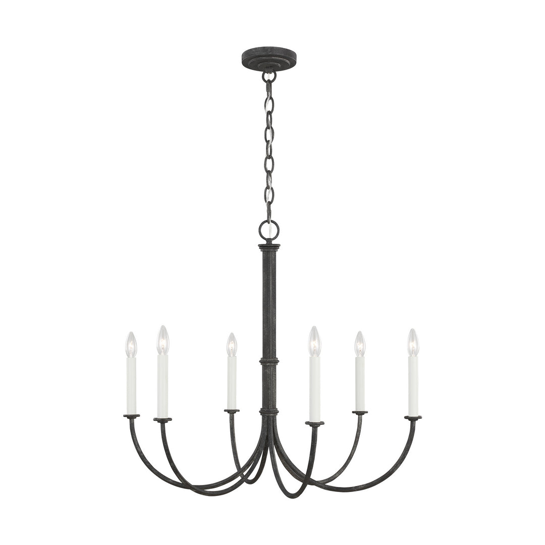 Visual Comfort Studio Champlain CC1146IO Chandelier Light - Iron Oxide