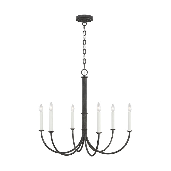 Visual Comfort Studio Champlain CC1146IO Chandelier Light - Iron Oxide