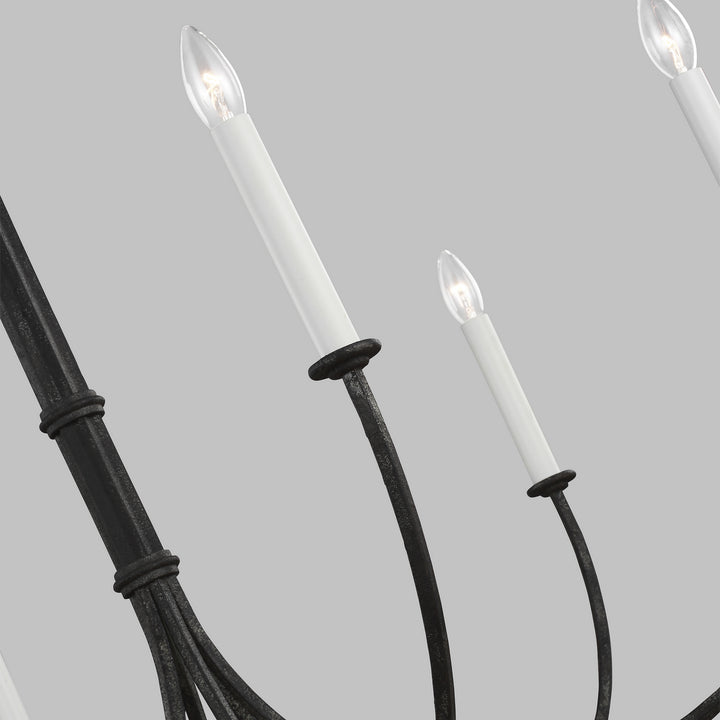 Visual Comfort Studio Champlain CC1156IO Chandelier Light - Iron Oxide