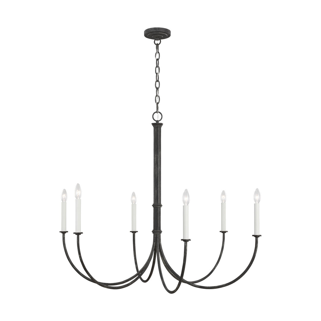 Visual Comfort Studio Champlain CC1156IO Chandelier Light - Iron Oxide