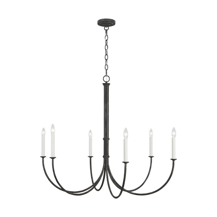 Visual Comfort Studio Champlain CC1156IO Chandelier Light - Iron Oxide