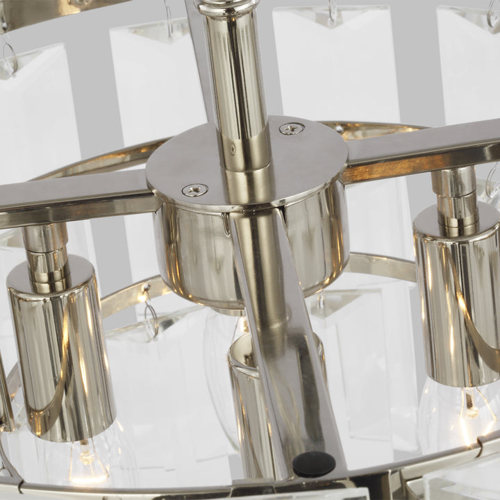 Visual Comfort Studio Arden CC1254PN Chandelier Light - Polished Nickel