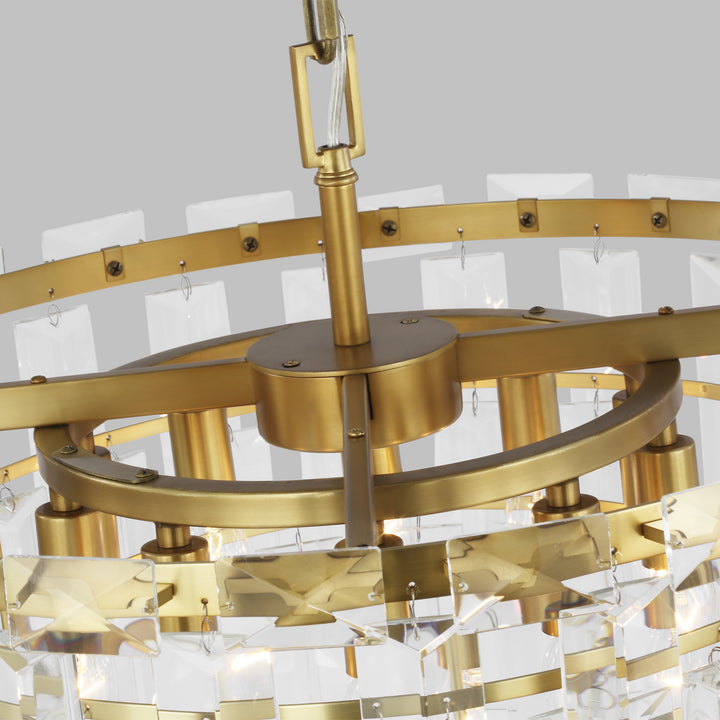 Visual Comfort Studio Arden CC12610BBS Chandelier Light - Burnished Brass