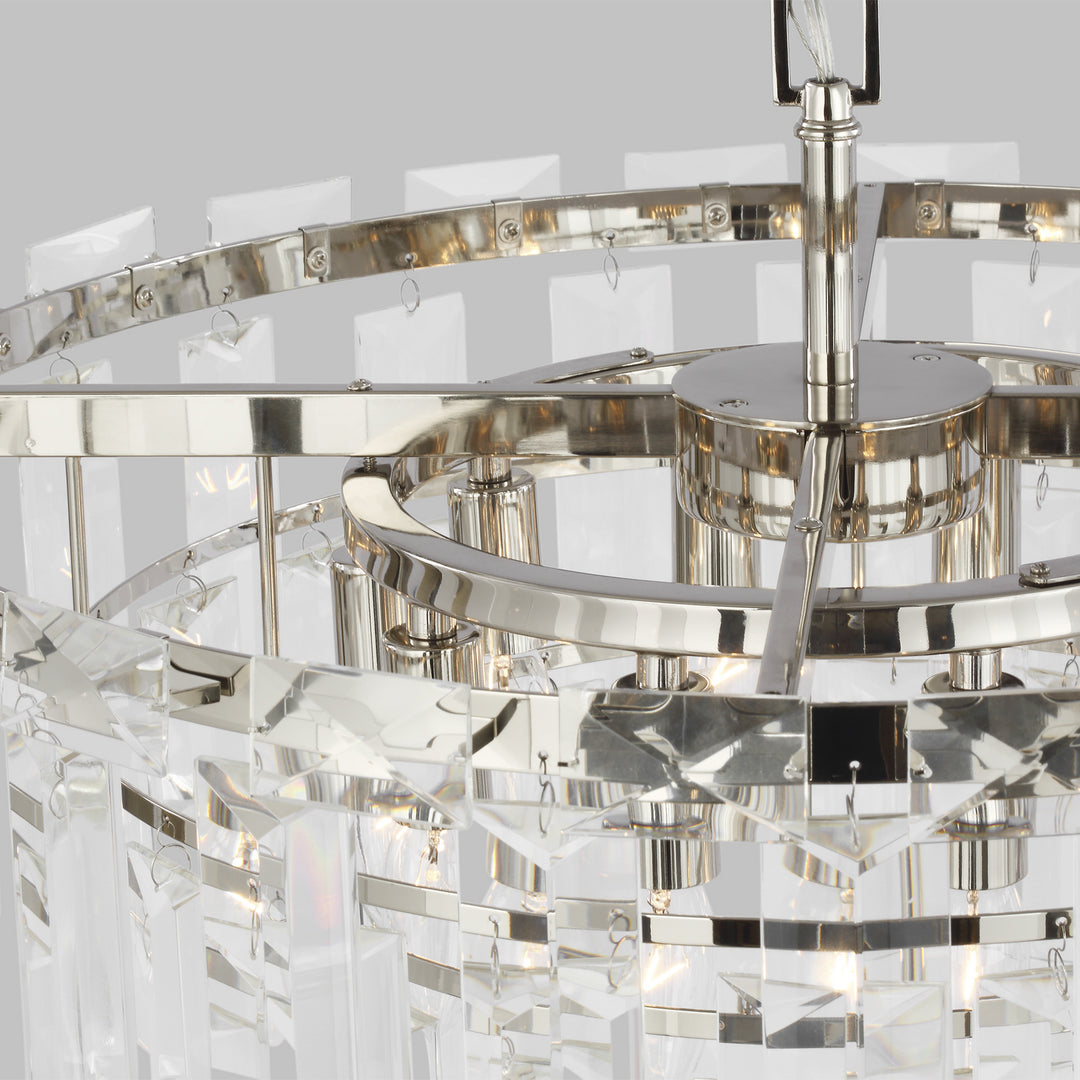 Visual Comfort Studio Arden CC12610PN Chandelier Light - Polished Nickel