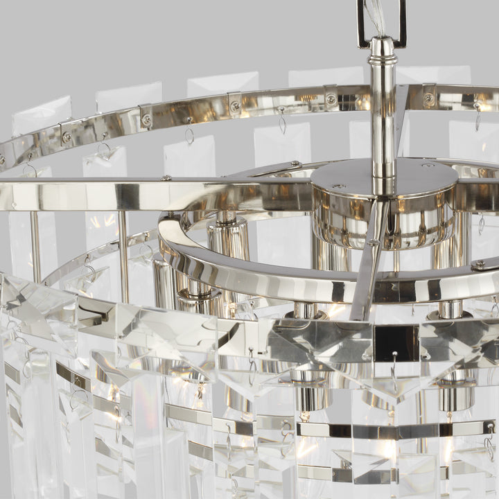 Visual Comfort Studio Arden CC12610PN Chandelier Light - Polished Nickel