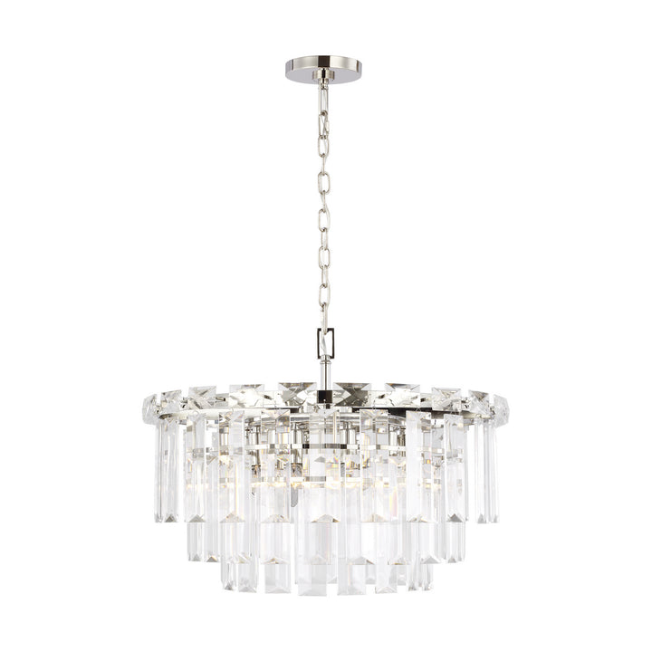 Visual Comfort Studio Arden CC12610PN Chandelier Light - Polished Nickel