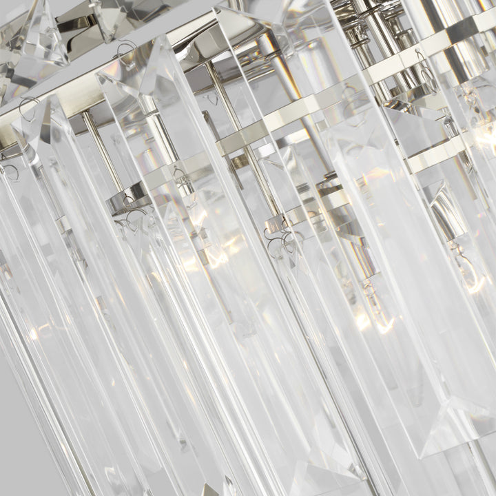 Visual Comfort Studio Arden CC12716PN Chandelier Light - Polished Nickel