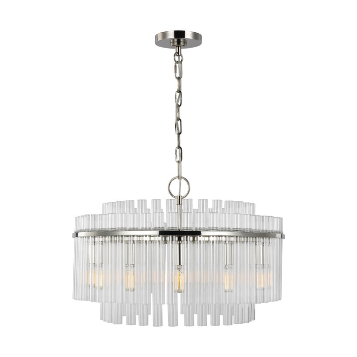 Visual Comfort Studio Beckett CC12812PN Chandelier Light - Polished Nickel