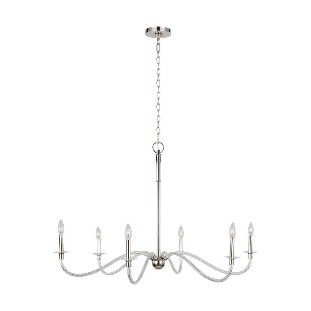 Visual Comfort Studio Hanover CC1326PN Chandelier Light - Polished Nickel