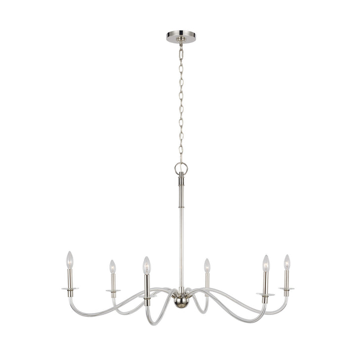 Visual Comfort Studio Hanover CC1326PN Chandelier Light - Polished Nickel