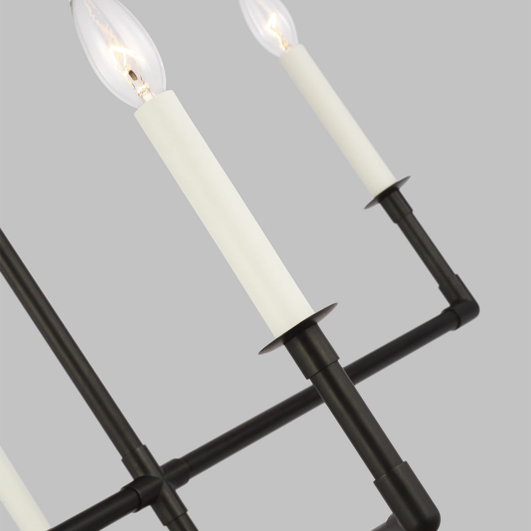 Visual Comfort Studio Bayview CC1346AI Chandelier Light - Aged Iron