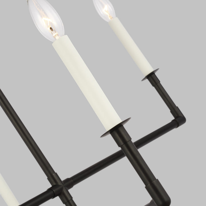 Visual Comfort Studio Bayview CC1346AI Chandelier Light - Aged Iron