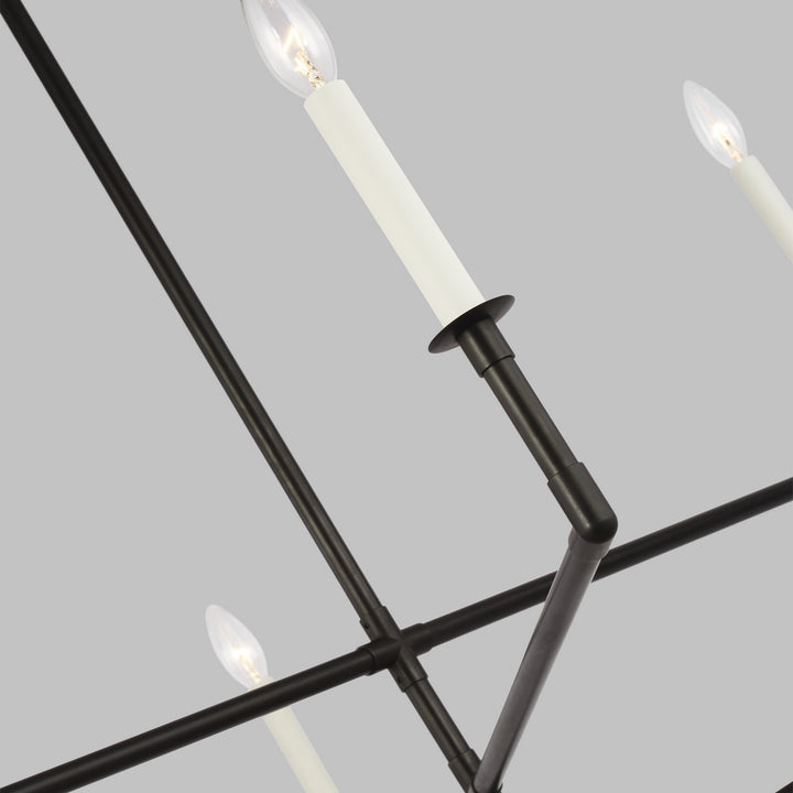 Visual Comfort Studio Bayview CC1356AI Chandelier Light - Aged Iron