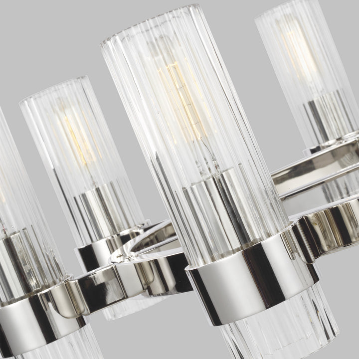 Visual Comfort Studio Geneva CC1378PN Chandelier Light - Polished Nickel